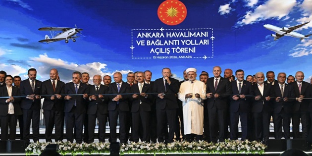 Cumhurbaşkanı Erdoğan, Ankara Havalimanı Açılışını Yaptı
